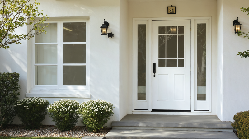 Какой стеклопакет нужен для входной двери в частный дом