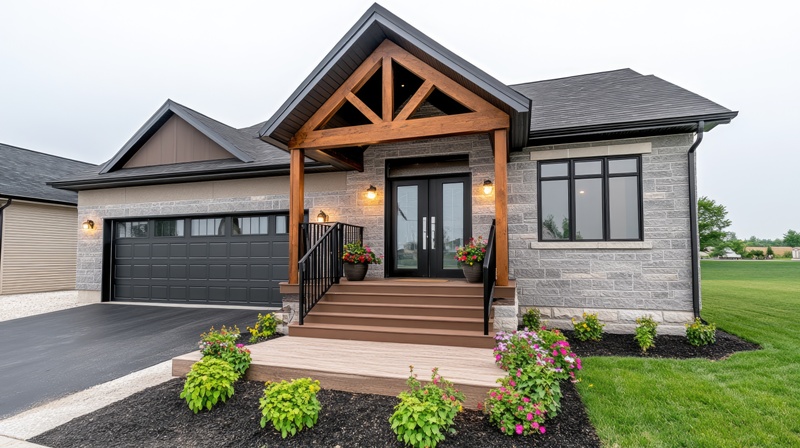 Что влияет на стоимость входной группы для частного дома