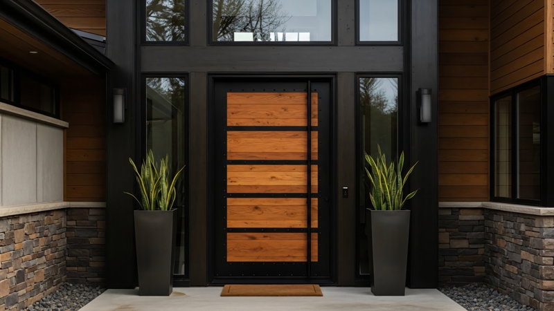 На чем нельзя экономить при заказе входной двери в коттедж