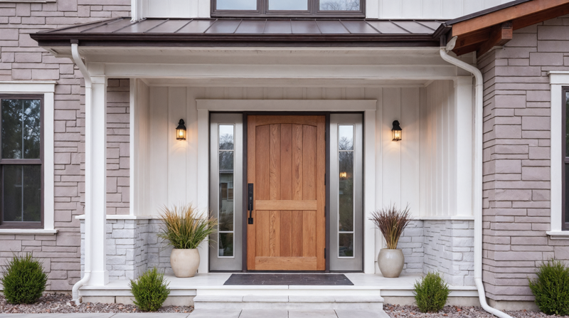 Чем входная группа отличается от двери с фрамугой